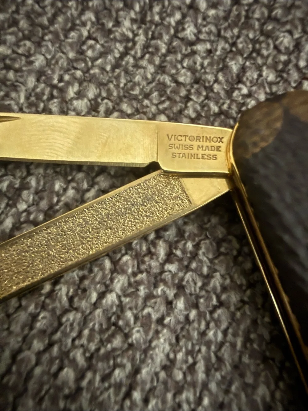 Louis Vuitton gold tone
